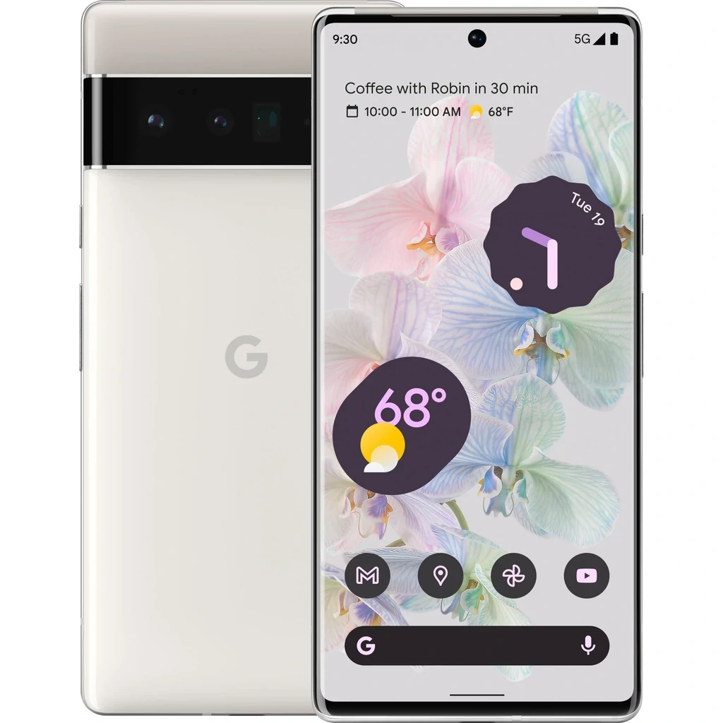 Смартфон Google Pixel 6 Pro 12/256GB Cloudy White, фото 1
