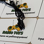 Літій-іонний акумулятор з USB адаптером 7,4V 3200 мАг для машинки на пульті та іграшок | Li-ion 14500 3200 mAh SM-4P, фото 5