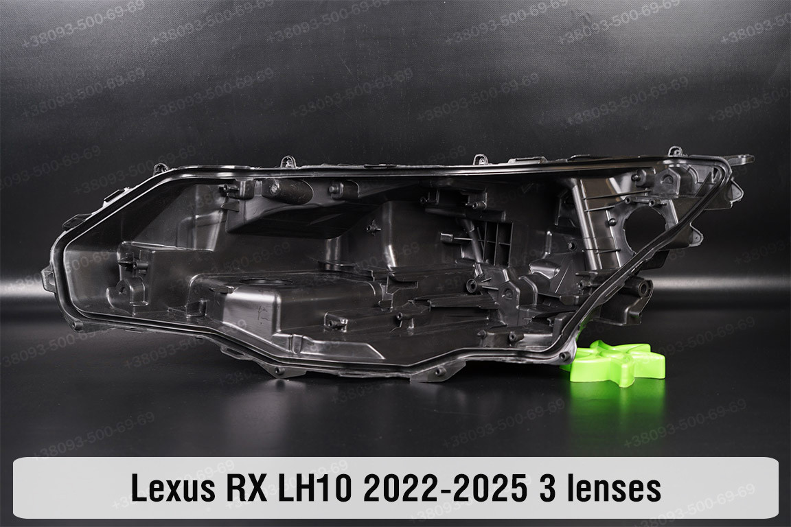 Корпус фари Lexus RX LH10 3 лінзи (2022-2025) лівий, фото 1