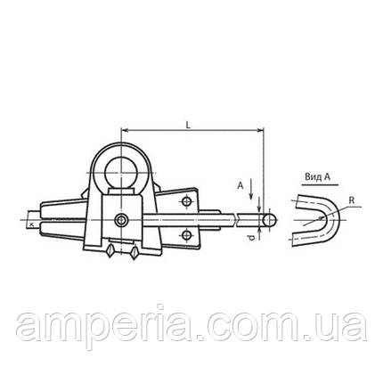 Затискач натяжний монтажний МК-2 (кл. 2), фото 2