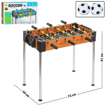 Футбол дерев'яний, на штангах, на ніжках 2994 G-Rich