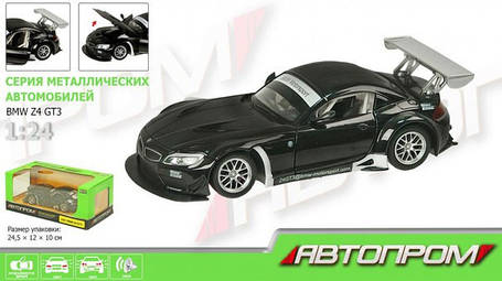 Машина металева Автопром 68251А BMW Z4 GT3, фото 2