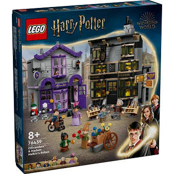 Конструктор LEGO Harry Potter Лавки Олівандера та мантій від Мадам Малкін 744 деталі 76439