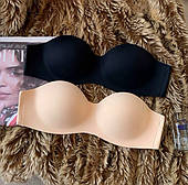 Безшовний формований несповзаючий бюстгальтер-анжеліка, В/С