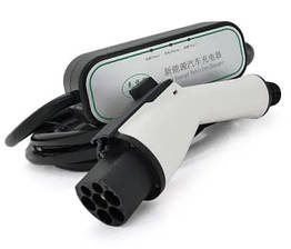 Зарядний пристрій EV 220В 16А DC, кабель 10м, розʼєм GB/T, IP67, LED-індикація