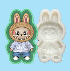 Ексклюзив. Силіконовий молд для шоколаду, зефіру та ін "Лабубу - 1"