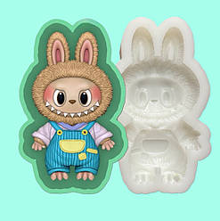 Ексклюзив. Силіконовий молд для шоколаду, зефіру та ін "Лабубу - 2"