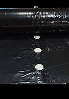 Плівка чорна для мульчування з перфорацією (1 рядна) 30 мкм, 1,0 м х 500 м - "Пластмодерн"