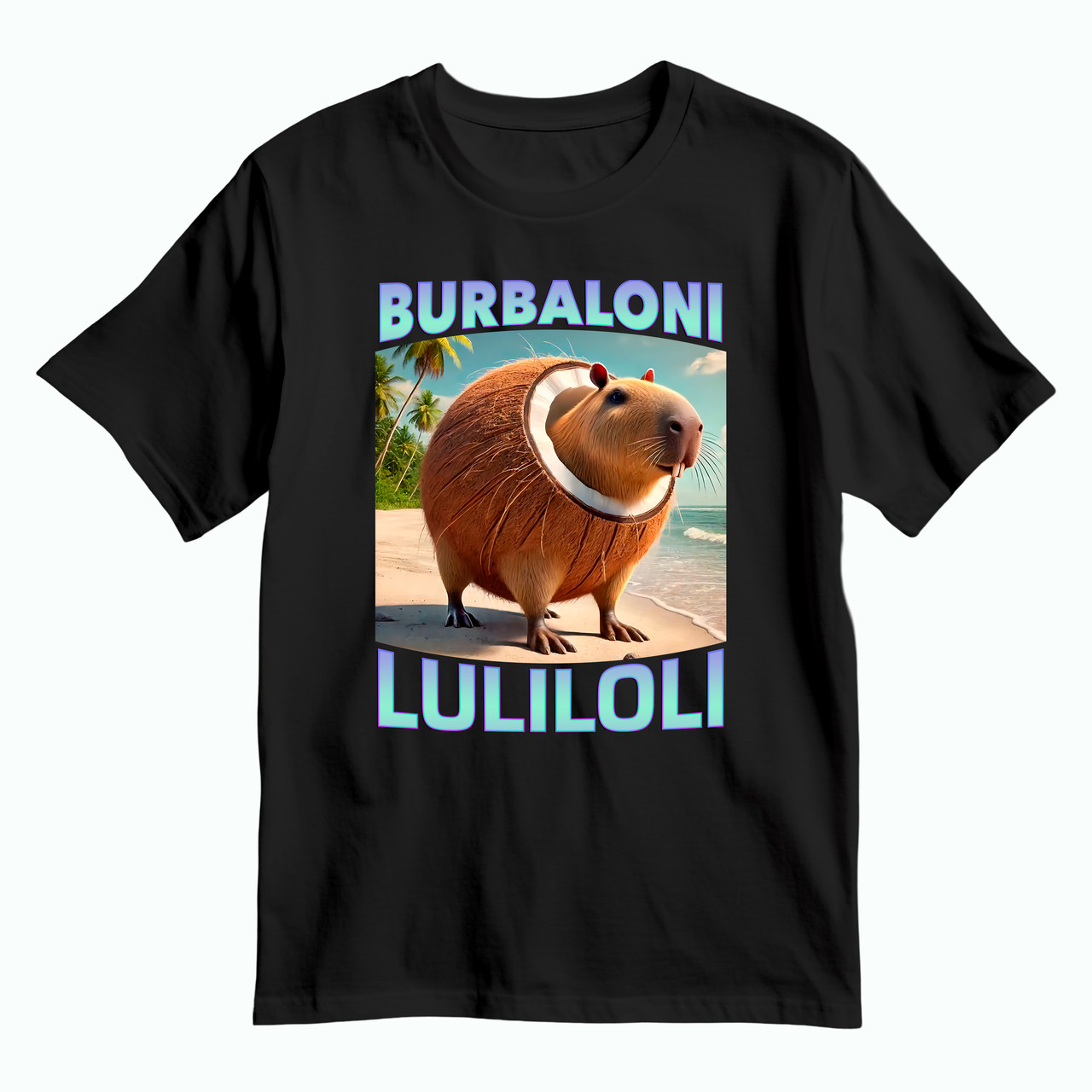 Дитяча футболка Burbaloni Luliloli/ Бурбалоні Лулілолі , чорна, фото 1
