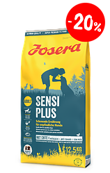 Акція! Сухий корм Josera Sensi Plus (Йозера без глютену з качкою і птицею) 12.5кг.+БЕЗКОШТОВНА ДОСТАВКА!