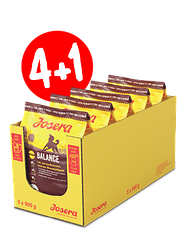 Акція! Сухий корм Josera Balance (Йозера Баланс для старіючих  собак) 900г. 4ШТ + 1ШТ у подарунок!