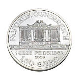 Срібна монета 1,5€ Віденська Філармонія 1oz 2009 — музика, що стала металом, фото 5