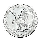 Срібна монета 1$ American Eagle 1oz 2023 — символ свободи, фото 4