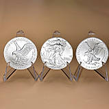 Срібна монета 1$ American Eagle 1oz 2023 — символ свободи, фото 6