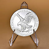 Срібна монета 1$ American Eagle 1oz 2023 — символ свободи, фото 7