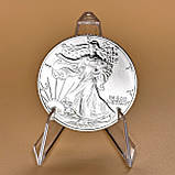Срібна монета 1$ American Eagle 1oz 2023 — символ свободи, фото 2