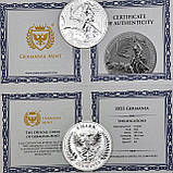 Срібна монета 5 марок «Леді Німеччина» 1oz 2023 — втілення сили, свободи та традиції, фото 10