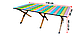 Стіл розкладний кемпінговий садовий із чохлом 118х60 см WCG Rainbee столик складний для відпочинку в саді, фото 10