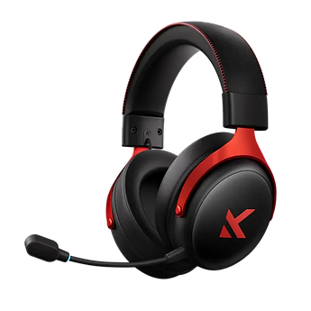 Ігрові бездротові навушники MCHOSE V9 Pro — 7.1 звук, 2.4 ГГц, до 250 годин, шумозаглушення, алюмінієва рам