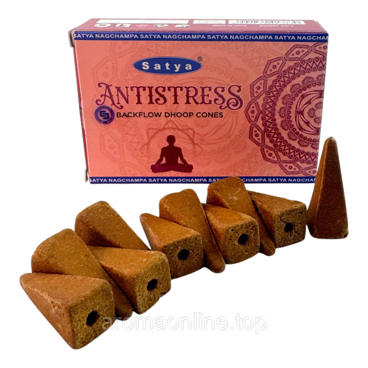Antistress Backflow Dhoop Cones (Антистрес)  Satya, фото 1