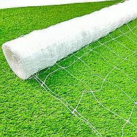 Квіткова сітка Біла 10×10 см 1.2 × 500 м Шпалерна сітка для підтримки квітів
