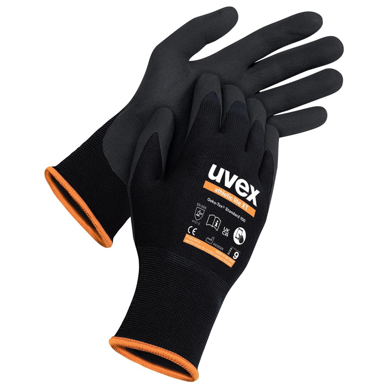 Захисні рукавиці uvex athletic lite xt  (6002609)