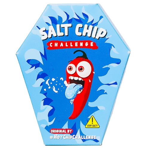 Екстра солоні чіпси Salt Chip Challenge 8г, фото 1