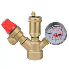 Група безпеки для котла STA 1" вн латунь SQ-1010875