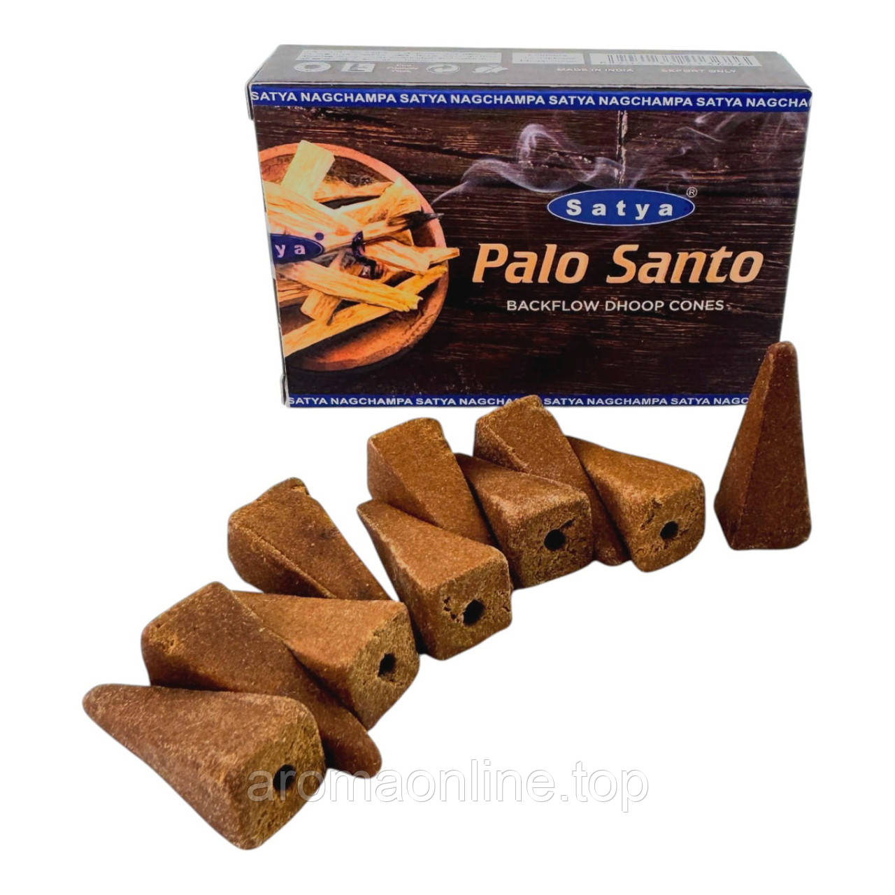Palo Santo Backflow Dhoop Cones (Пало Санто), фото 1