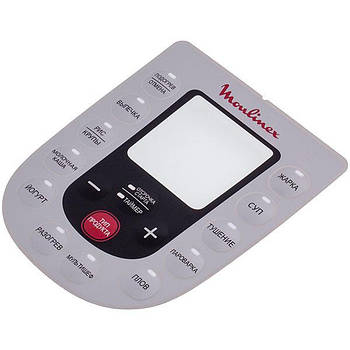 Декоративна накладка на панель управління для мультиварки Moulinex CE501132/87A