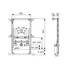 Інсталяція для біде TECE Profil 194251 9330005, фото 2