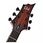 Електрогітара LTD H-200FM (Dark Brown Sunburst), фото 9