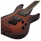 Електрогітара LTD H-200FM (Dark Brown Sunburst), фото 3