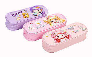 Пенал шкільний Princess 530 на 2 відділення