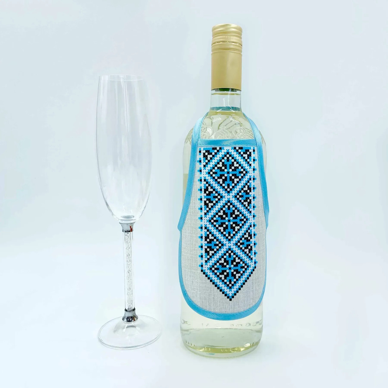 Фартух на пляшку для вишивання бісером ФПВ_051, фото 1