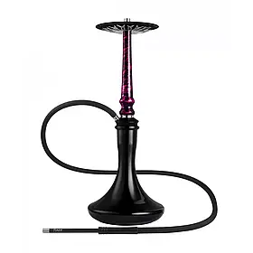 Кальян Tiaga Hookah Astra, ніжно-рожевий, витончений стиль, висота 53 см на колбі Craft Black