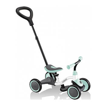 Біговел Globber Learning bike 3 в 1 біло-м'ятний (638-206)