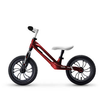 Біговел QPlay Racer с надувными колесами Red White (B-300RedWhite)