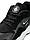 Чоловічі кросівки Nike Air Huarache Black White, кеди чоловічі шкіра замша текстиль чорні. Чоловіче взуття, фото 6