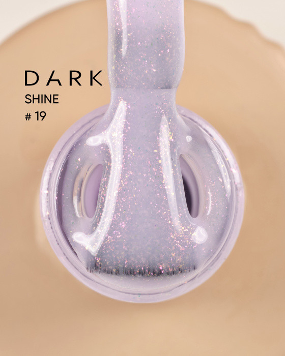 База для нігтів Dark Pro Base Shine 19, 15 мл, фото 1