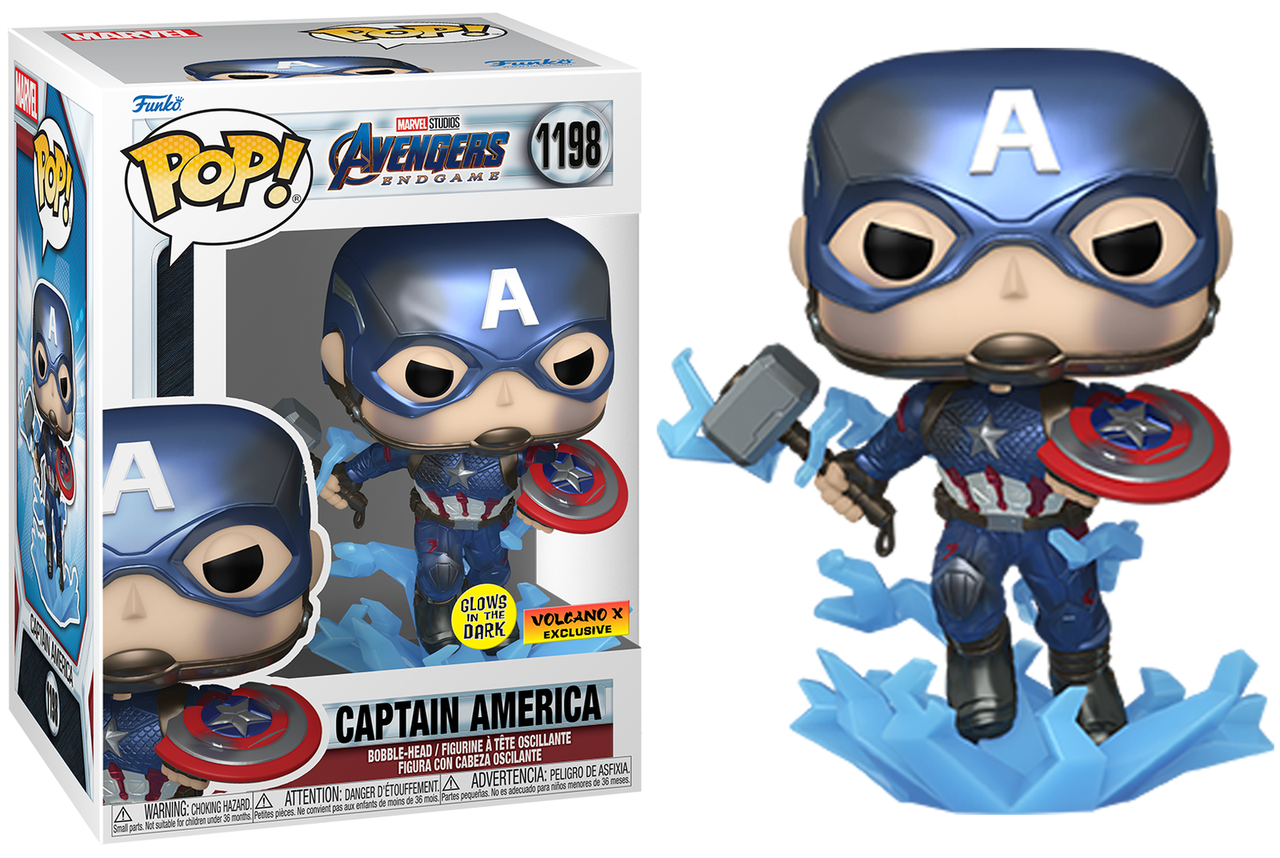 Фігурка Фанко Поп Месники Капітан Америка #1198 Funko Pop Avengers Captain America