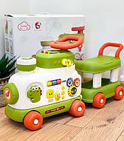 Дитяча каталка, звуки, мелодії, англ. пісні, підсвітка, парогенератор, бізіборд, тріскачка, T 921 A