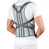 Бандаж для постави Alkom 1040. 1/50-64см. Еластичний. Ребра жорсткості. Корсет постави спини. Коректор постави, фото 3