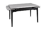 Стіл SENTO 120(180)*80 білий/чорний, фото 4