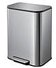 Відро для сміття з плавним закриванням прямокутне Mixxus Cubic-TC0105 SS Color 5 л колір неіржавка (M, фото 9