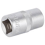 Насадка шестигранна коротка 1/2" 14 мм CrV mid SIGMA (6071141), фото 4