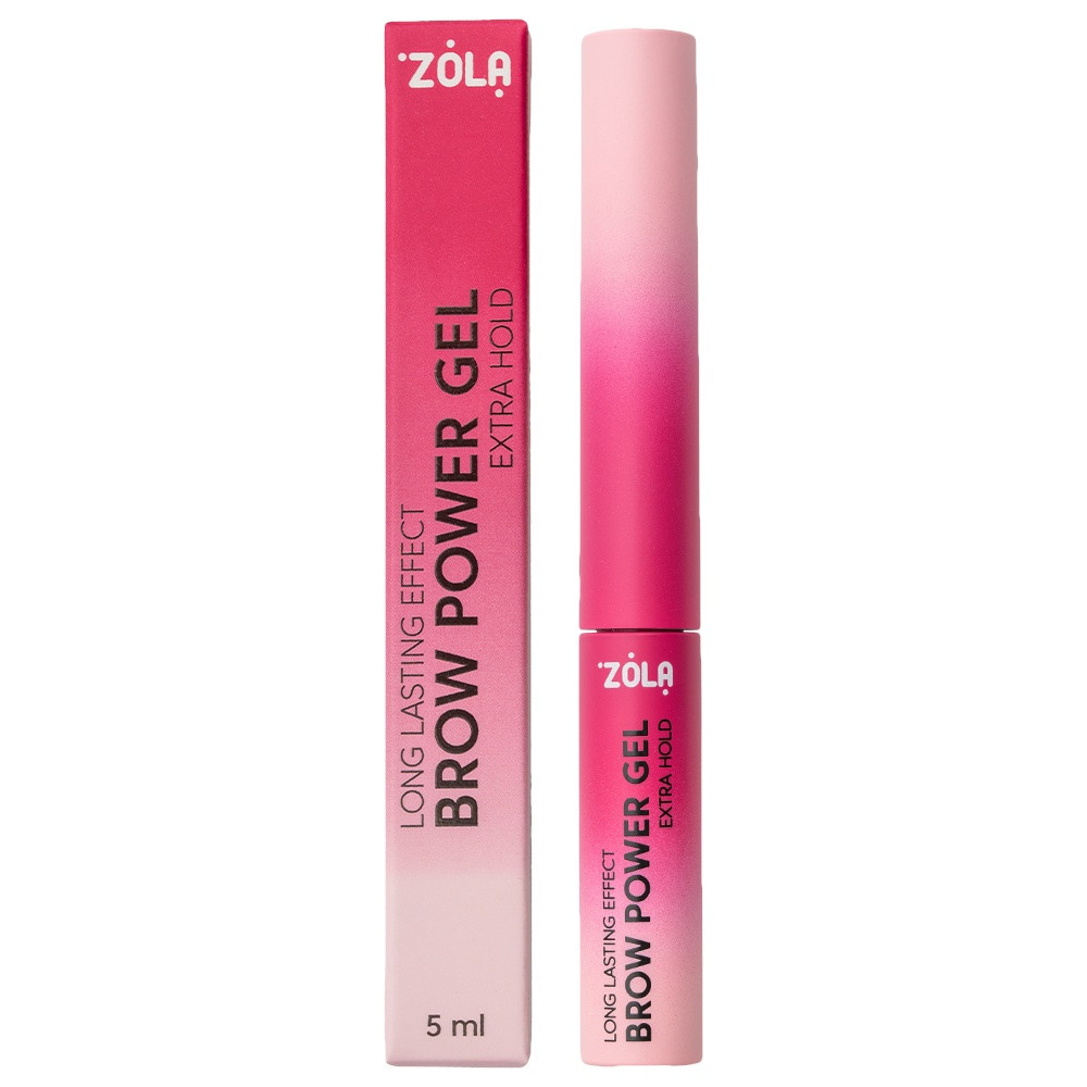 ZOLA Гель для брів BROW POWER GEL, 5 мл