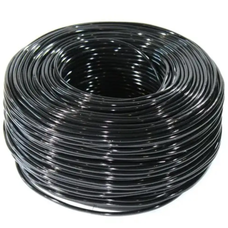 Трубка чорная 4/7 для систем туман 100 м, фото 1