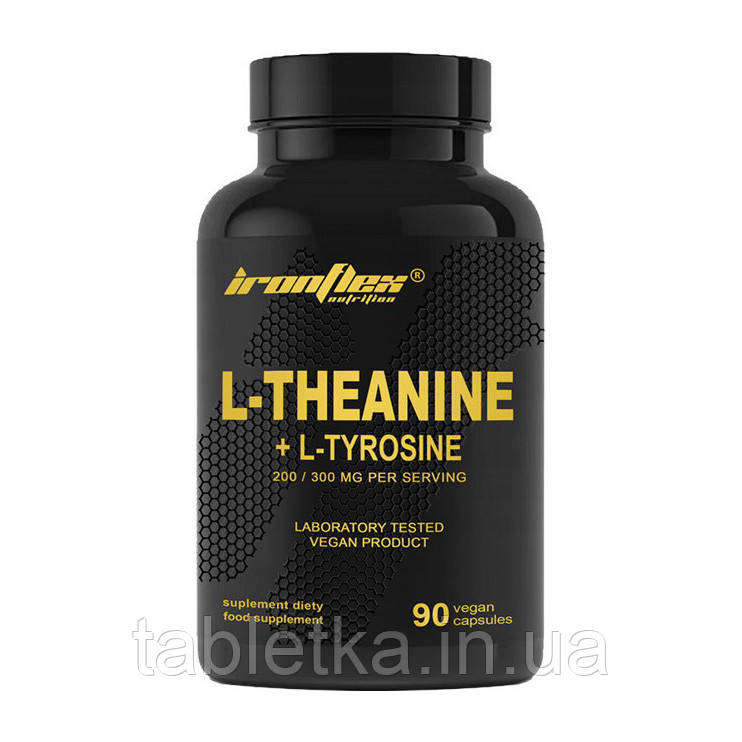 L-Theanine + L-Tyrosine 200/300 mg (90 veg caps)