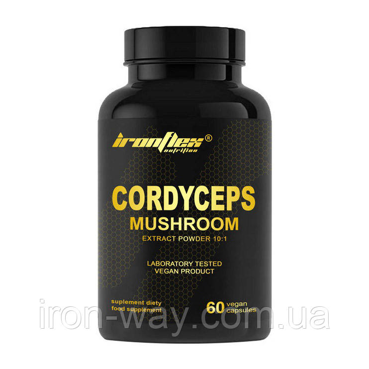 IronFlex Cordyceps Mushroom (60 veg caps)